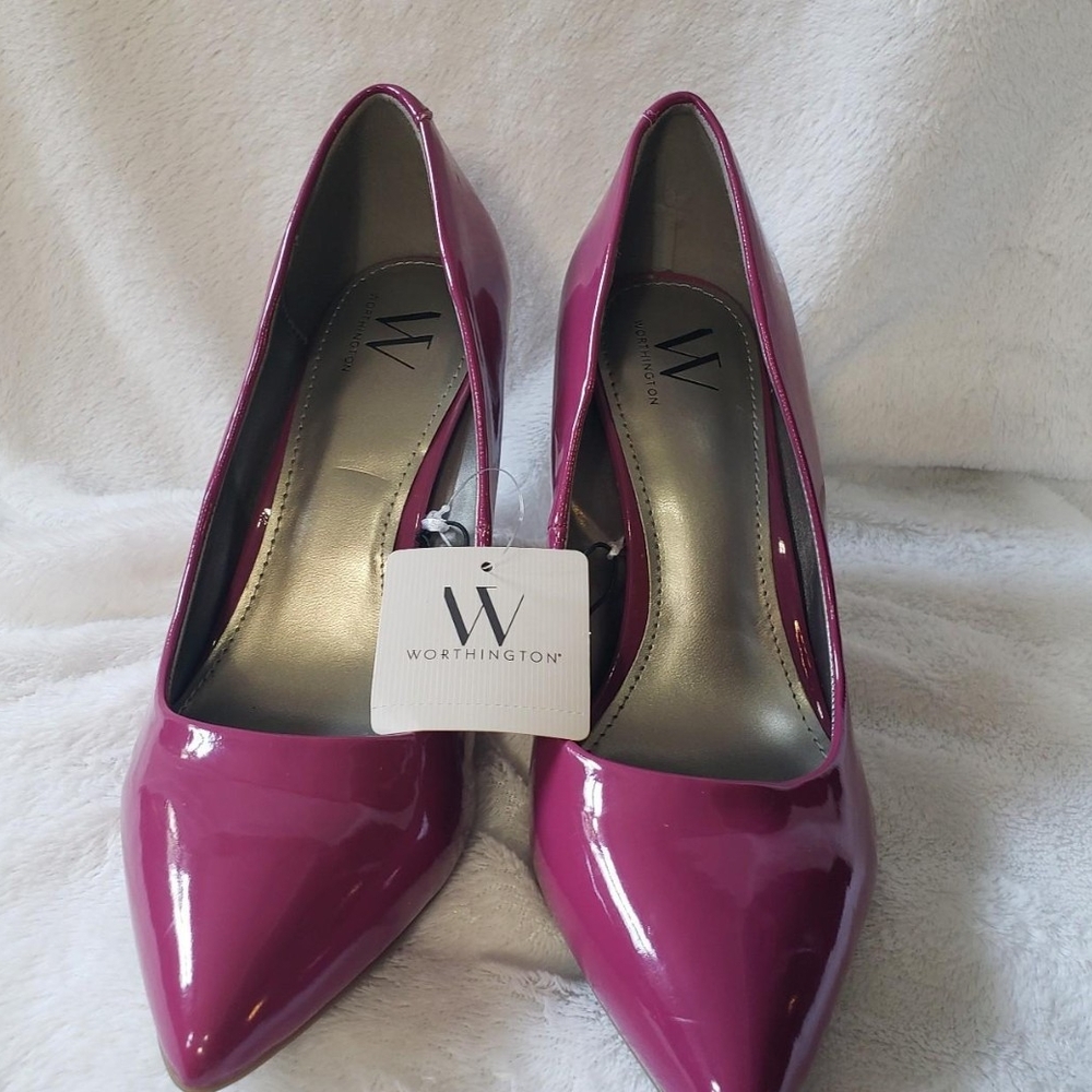 BRAND NEW Berry Purple Magenta High Heels